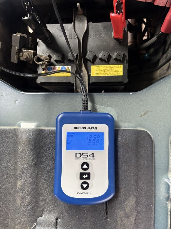 ストレート製テスターとDS4のCCA数値の比較